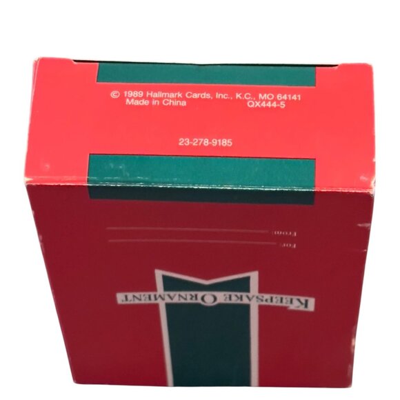 Hallmark Keepsake Ornament Son Handcrafted 1989 With Box - Picture 4 of 7